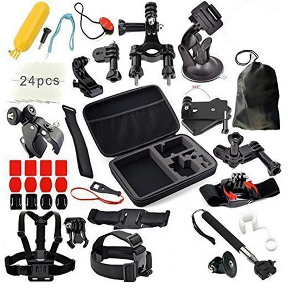

Brand New 27-in-1 Combination Pack Accessories Kit Compatible for All Sports Camera Series