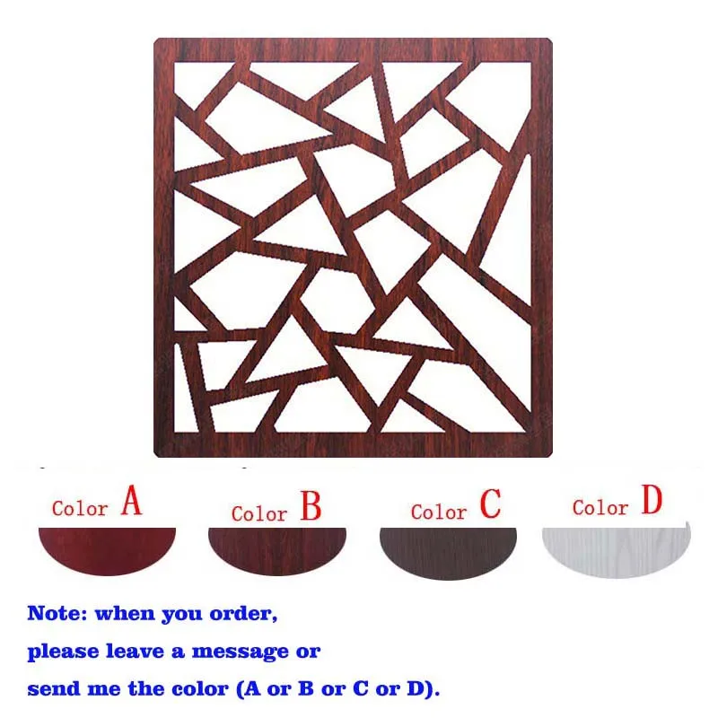 Китайская мода минималистичный вход от экрана занавес плитки настенные панели Висячие полые деревянные стены гостиной движение - Цвет: mode 04