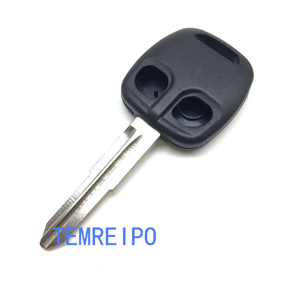 

Replacement car key shell for mitsubishi 2 button remote control key cover fob