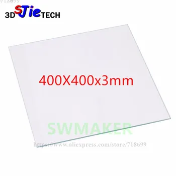 

400x400x3mm Borosilicate Glass Plate Bed for DIY Creality CR-10 Tarantula I3 3D Printer