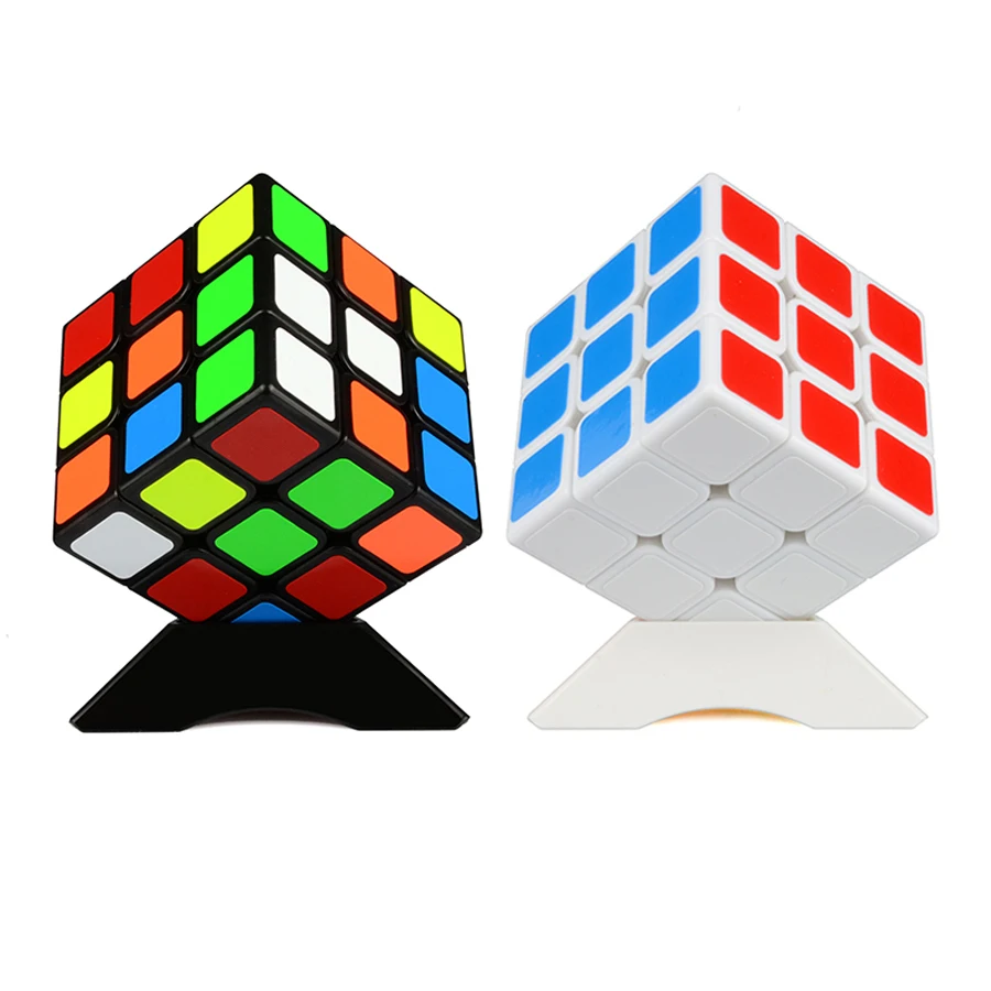 Velocidad clásica cubo mágico rompecabezas juguetes de plástico polimorfo Brinquedo niño cerebro Teaser Brinquedo Educativo regalo de los niños 70D0307