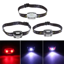Mini 5 Modes Waterproof 3000lm CREE Q5 LED Flashlight Outdoors Headlight Headlamp Head Light Lamp Torch Lanterna with Headband