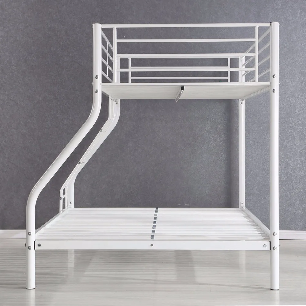 Goplus Twin Size Full Size Metal Bunk Bed for Kids Teens Adult Dorm Space-saver Child Parents Beds Bedroom Furniture HW56066+ Goplus Twin Size Full Size Metal Bunk Bed for Kids Teens Adult Dorm Space-saver Child Parents Beds Bedroom Furniture HW56066+