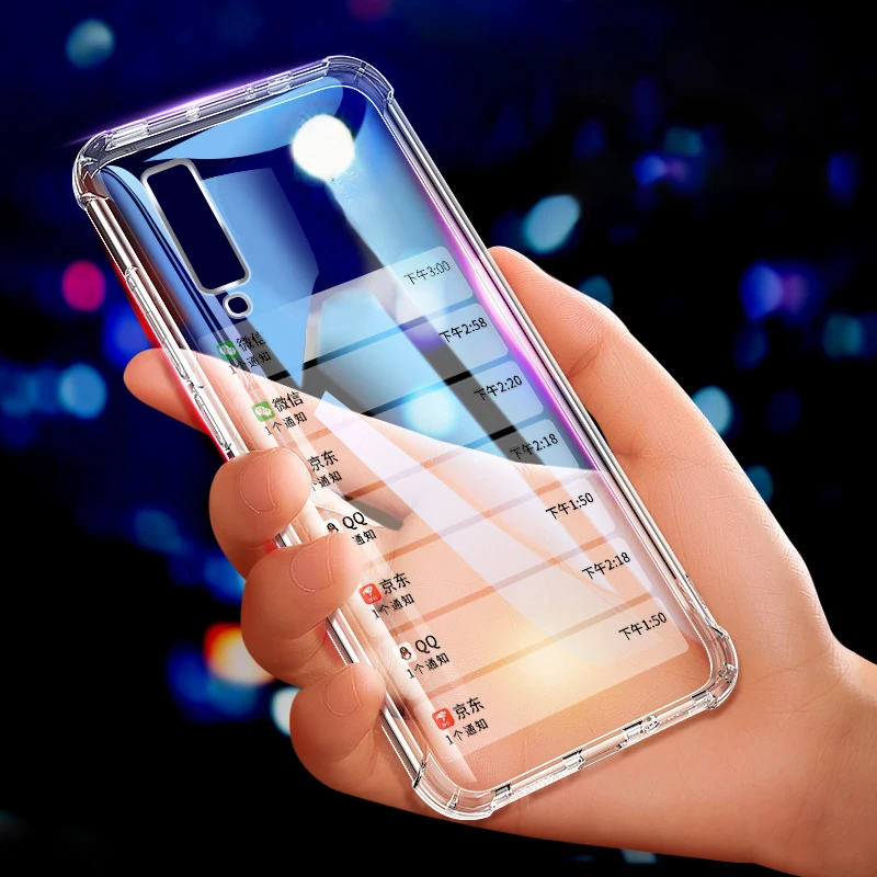 

TPU Cover For Samsung J3 J5 J7 2017 A9 J4 J6 A6 A8 Plus 2018 S9 S8 Plus Phone Housing For Samsung Galaxy A7 2018 Protective Case