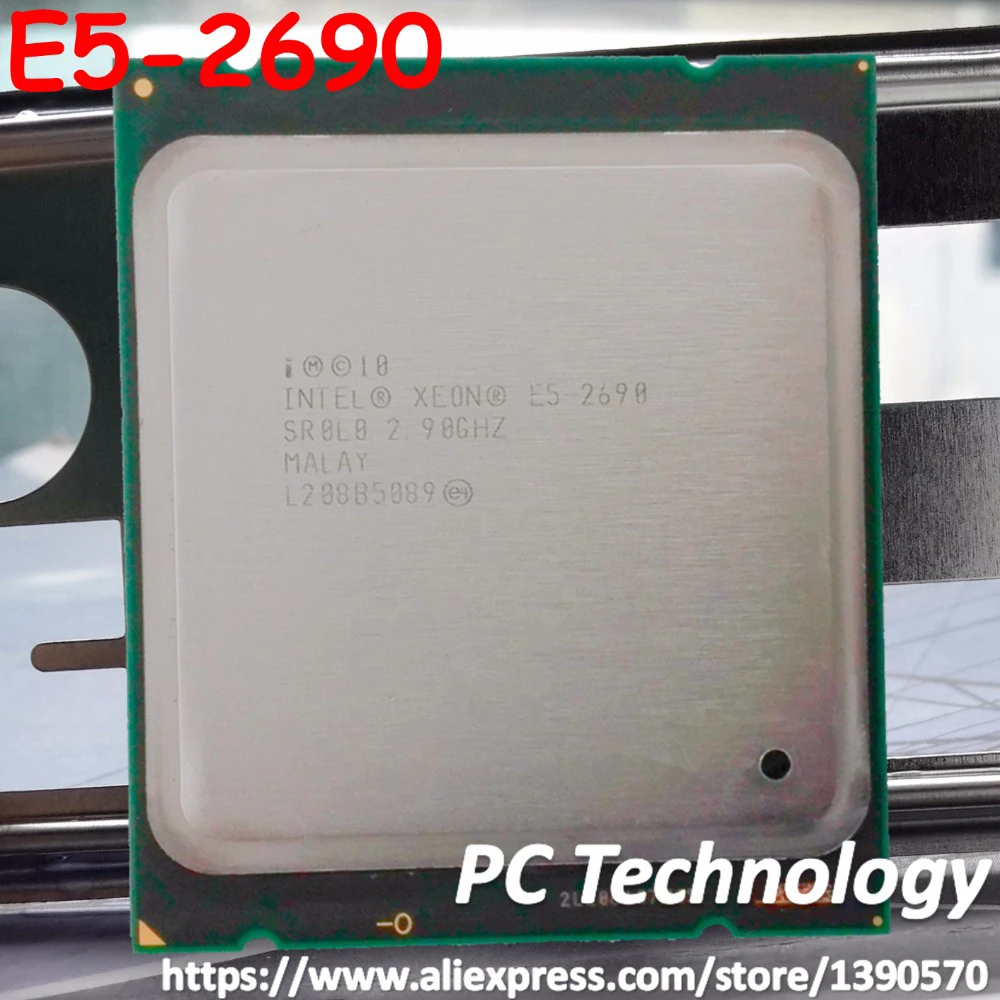 

Original Intel Xeon Processor E5-2690 C2 SR0L0 CPU 2.9GHZ 20M 8-CORES 32NM LGA2011 135W free shipping 100% normal work E5 2690