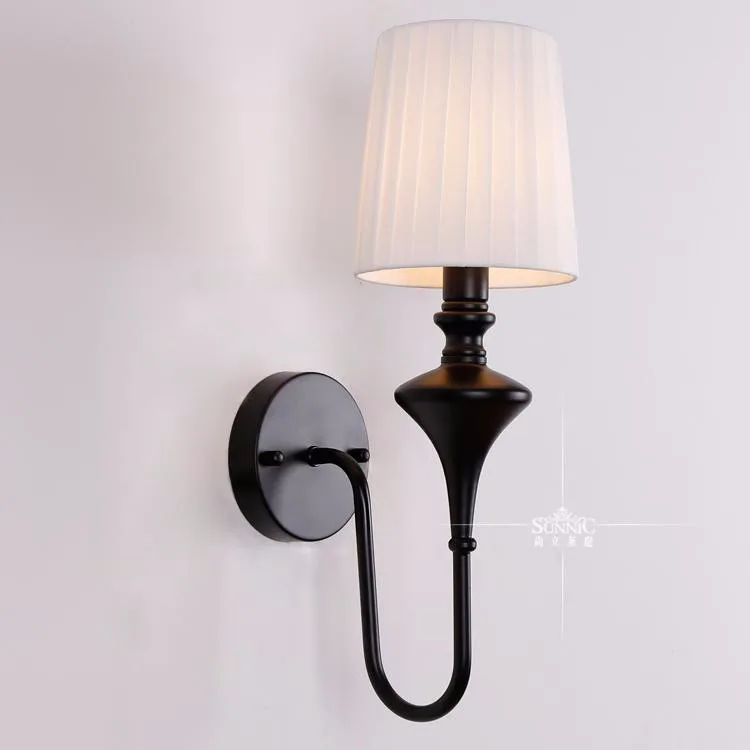 Simples de Ferro Sala de Estar do Quarto do Vintage Lâmpada de Parede para o Quarto Sala de Cabeceira Estilo Forjado Escadas 4 Luzes e Iluminação