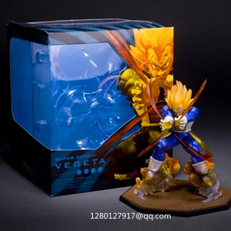 

6 Inches Dragon Ball Super Saiyan Vegeta Ultimate Flash Gun DBZ PVC Action Figure Collectible Model Toy BOX P265