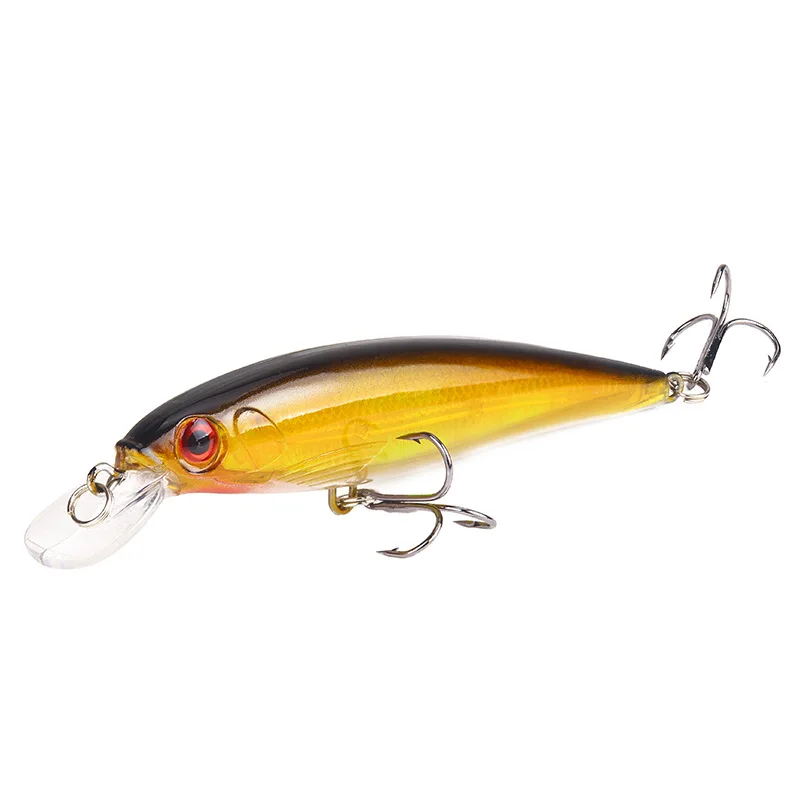 New Fishing Lure Minnow Bait 11cm/12.4g Hard Lure Artificial Bionic Bait Plastic Hard Bait Outdoor Fishing Tackle jooyoo