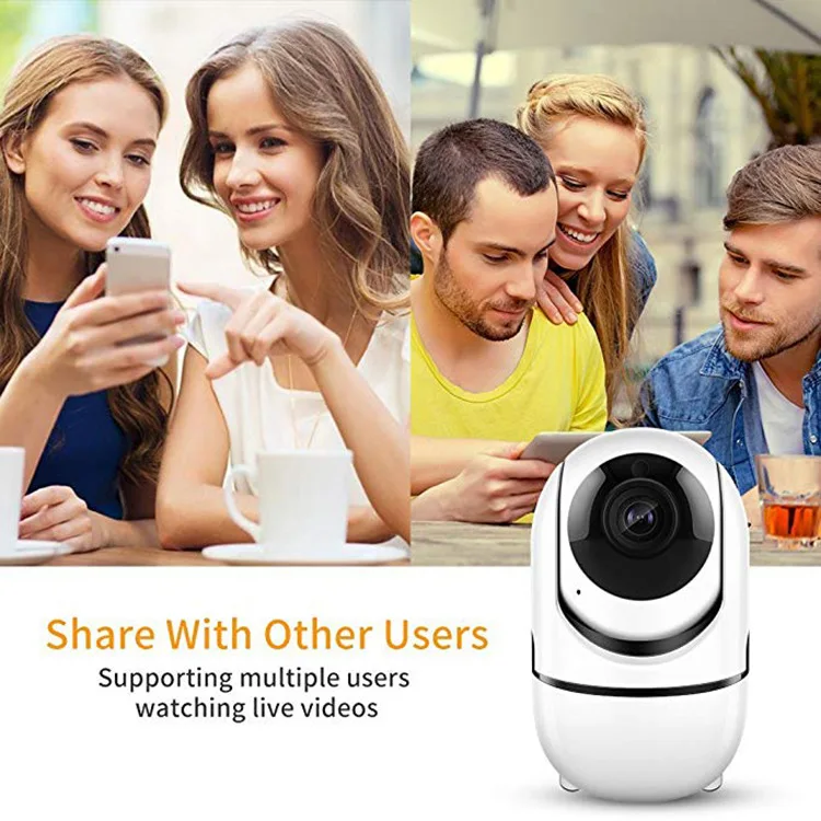 Smart Wireless wifi mobile phone remote Webcam monitor set home indoor monitoring HD night vision