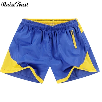 

Raise Trust Summer Casual Men's Beach Board Shorts Sea Swimwear Short Pants Streetwear Male Fitness Workout Sweatpants joggers