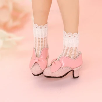 

Blyth doll shoes Sweet bare ankle high heels available for 1/8 BJD Blyth momoko Lati Y Jerryberry ob24 doll accessories