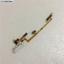 Zonbema cabo flexível, cabo jack de áudio volumn original, peças de reparo para ipod nano 6, 7, 6th, 7th gen, branco atacado por atacado