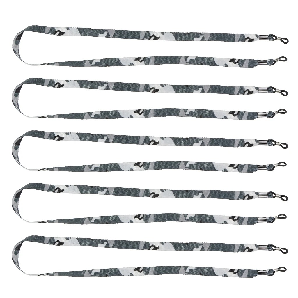 5 Pieces Glasses Strap Travel Sports Eye Glasses Straps Eyeglass Sunglasses Holder Eyewear Retainer Cord Neck Lace Strings 60cm