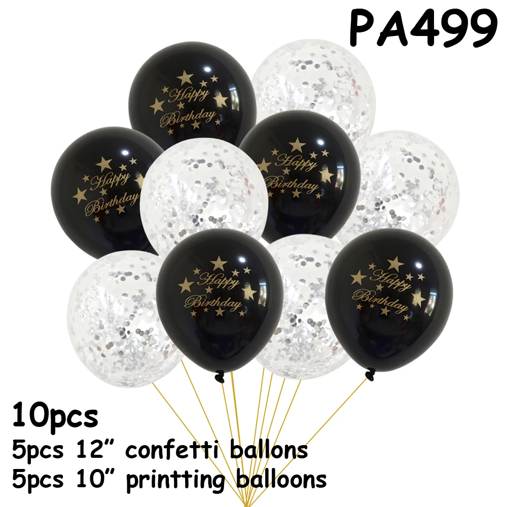 environ 40.64 cm Joyeux Anniversaire Confettis pour Fête Ballons Pastel Transparent Orbz Ballon 16 in 