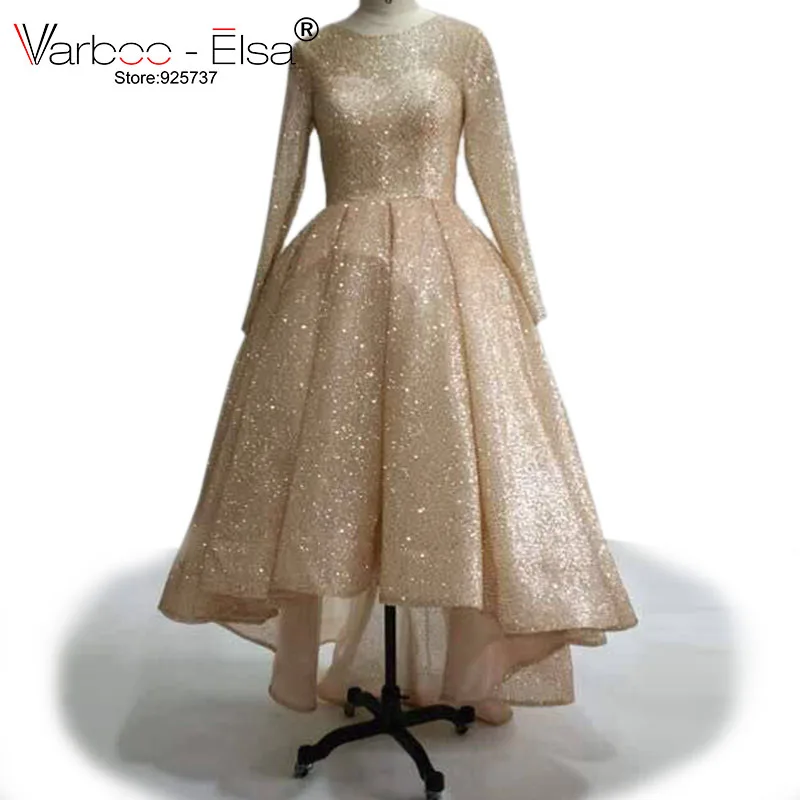 Gold Sparkly Prom Dress