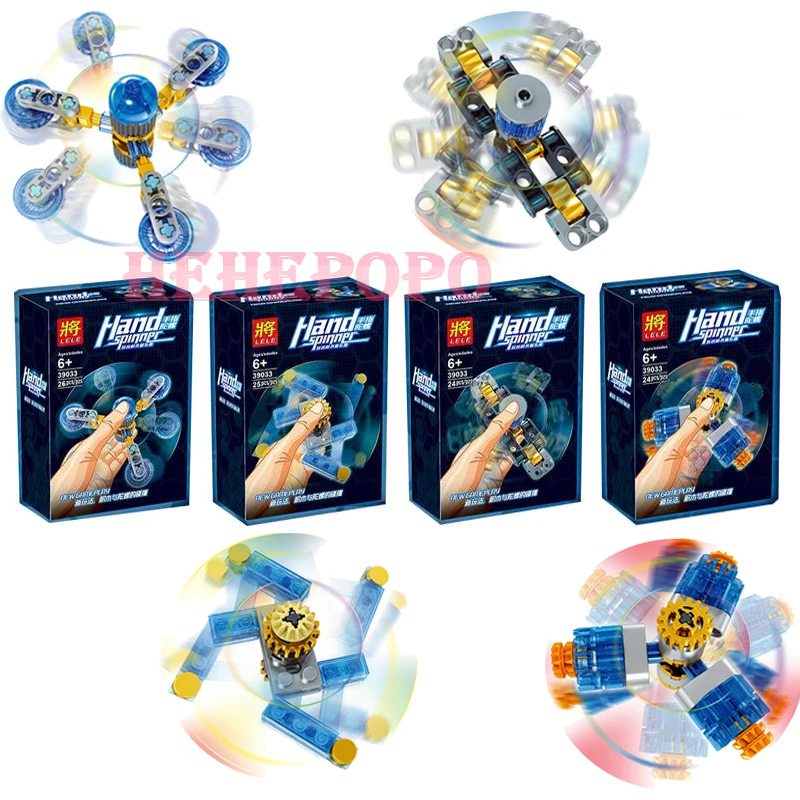 

2017 New 4pcs Fidget Creative Finger Blocks Finger ABS Plastic Hand For Autism/ADHD Anxiety Stress Relief Focus