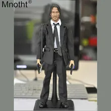 Mnotht 1:6 KMF037 Джон уик на выходе убийца Keanu Ривз Набор фигурок костюм для 12 дюймов солдат игрушка модель коллекции подарок m3n