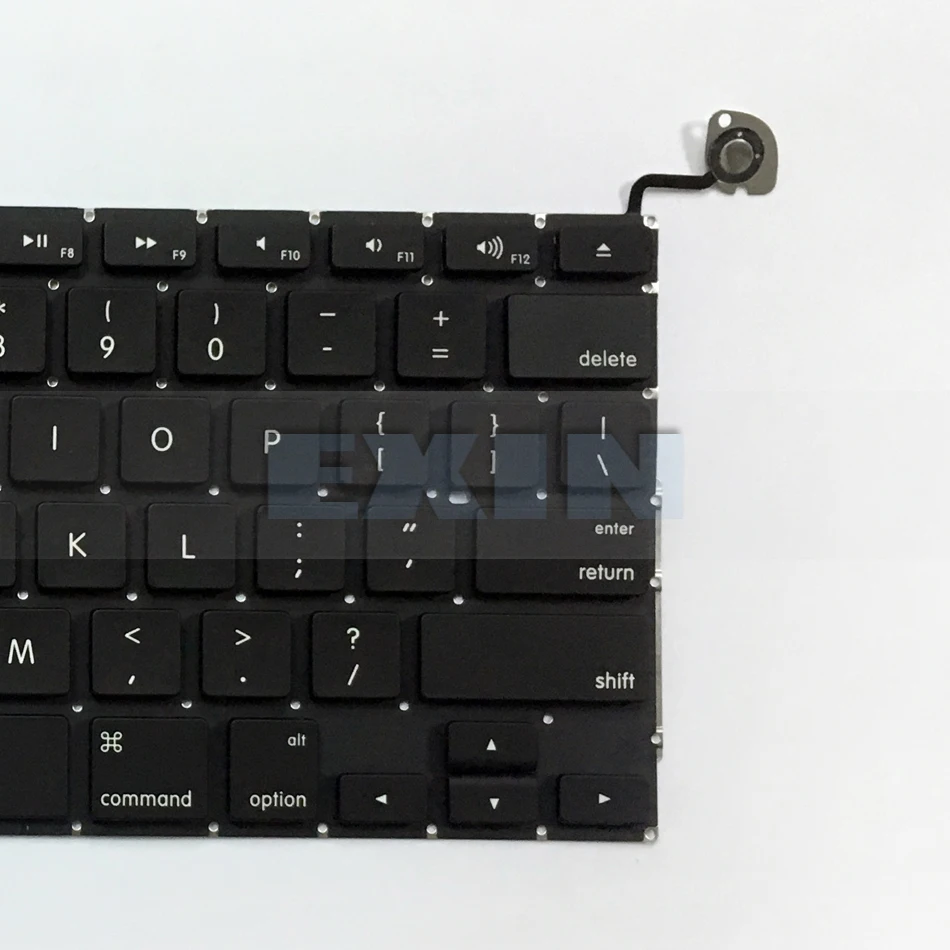 Для Macbook Pro 1" Unibody A1278 Клавиатура США английский+ Подсветка освещенная контржурным светом+ шурупы комплект 2009 2010 2011 2012 год