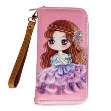 Искусственная кожа Герой мультфильма женские кошельки дети кошельки для монет малыш карты сумка небольшой мешок денег carteira bolsa feminina для девочек