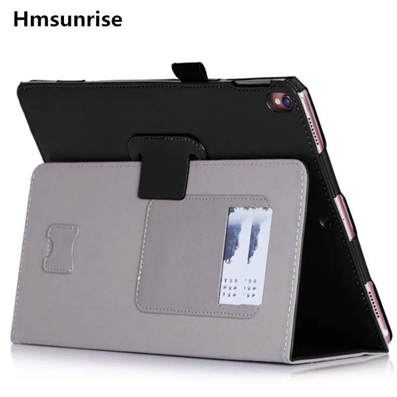 

For ipad pro 10.5 Flip Case For Apple New iPad Pro 10.5 inch Auto Wake/Sleep Hand strap Multi-angle support cover 2017 New!