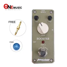 Арома ABR-3 усилитель мини гитарный эффект педаль бас ВЧ уровень Регулируемый truebbypass+ Бесплатный разъем