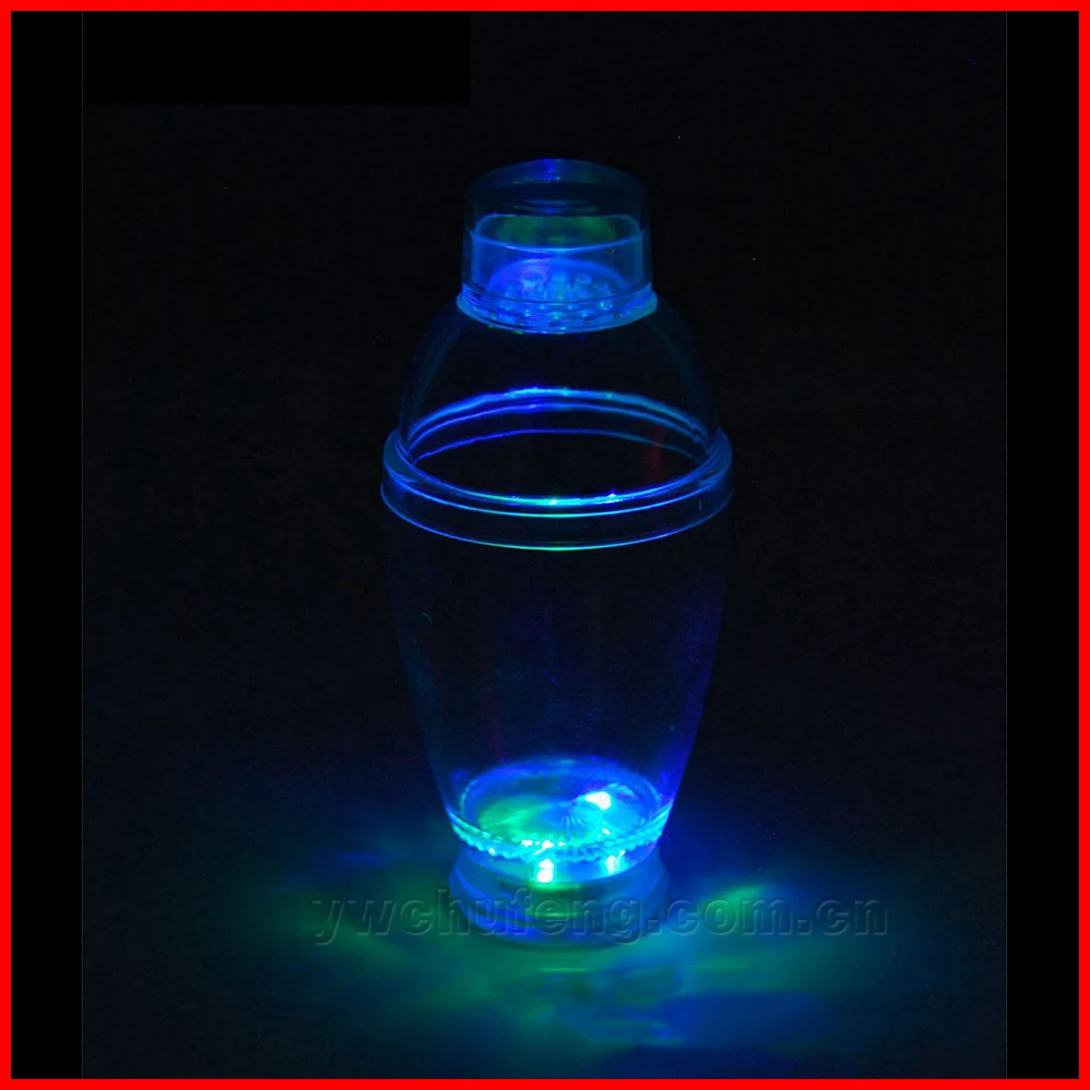 

Free Shipping! Colour Changing Led Cocktail Mocktail Shaker Maker