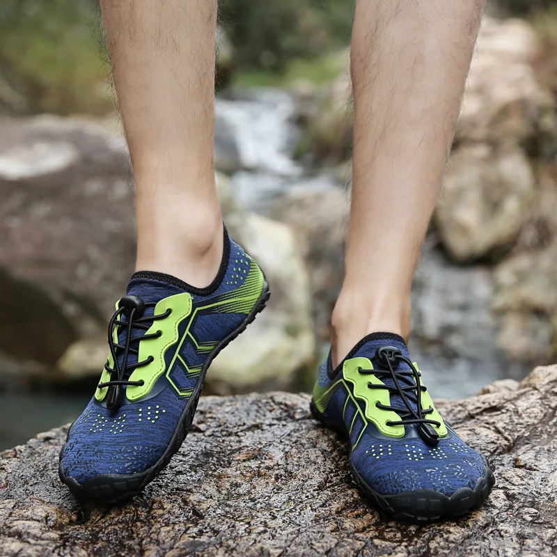 الصيف أحذية ماء الرجال صنادل شاطئ المنبع أكوا أحذية رجل سريعة الجافة نهر البحر النعال الغوص السباحة الجوارب تنيس Masculino