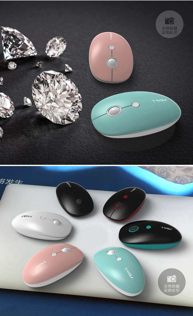 T-WOLF Q12 Slim Wireless Mouse (10)