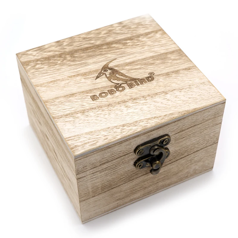 BOBO BIRD Mens Watches Top Luxury Brand Men Wood Band Watches Wooden Wrist Watch Men's Great Gifts Relogio Masculino