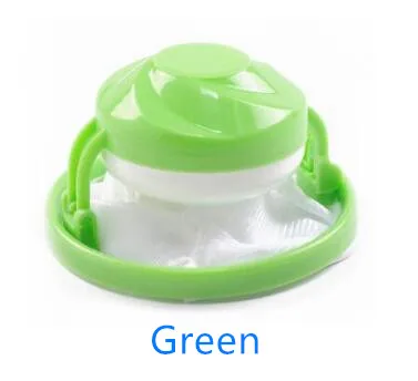 Green Aprince Filter Hair Remover Laundry Ball New Floating Bag Washing Machine Hair Remover Filter Bag - Цвет: Green