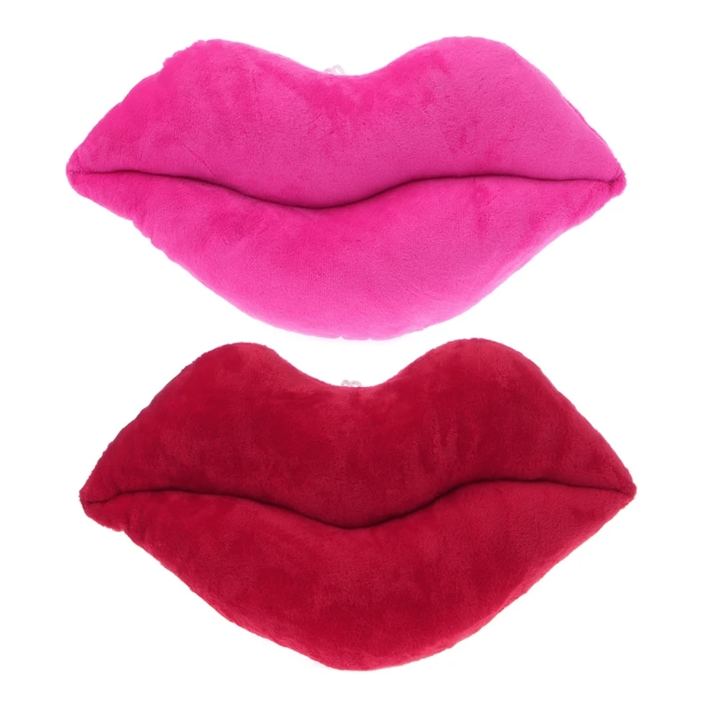 

Big Lips Cushion Pillow Stuffed Plush Toy Doll Car Seat Valentine's Day Gift New