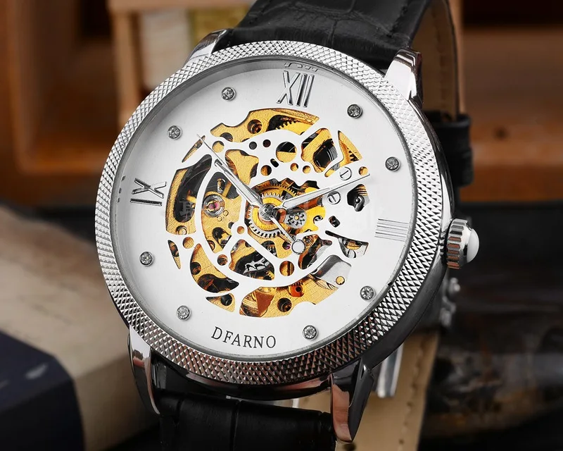 

Men's watch top brand monte Homme clock leather luminous universal waterproof business men's steel watch mechanical watch Benz