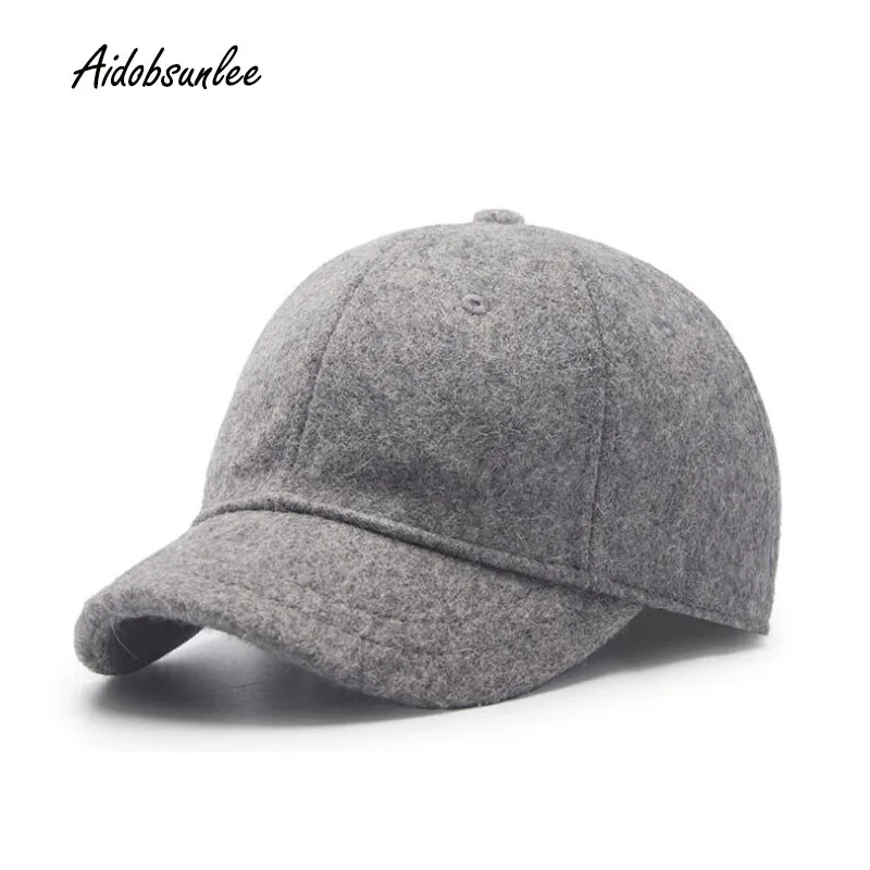 

High Quality Men's Women's Baseball Cap Hats Fashion Hip Hop Caps Men's Baseball Cap Breathable Unisex Short Eaves Wool Cotton