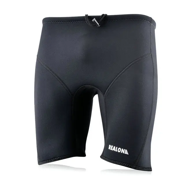 REALON 3mm Neoprene Swim Shorts Men and Women Wetsuit Warm Trousers