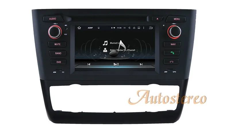 Discount Android 9.0 Car GPS Navigation DVD Headunit For BMW 1 Series E81 E82 E87 E88 116i 118i Car Stereo Unit auto radio multimedia IPS 18