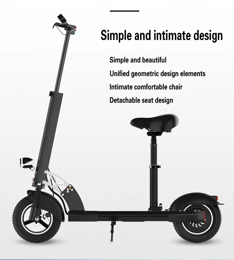 Perfect Somatosensory electric powered adult electric scooter foldable 2 wheels scooter lithium electric drive Aluminum alloy 6