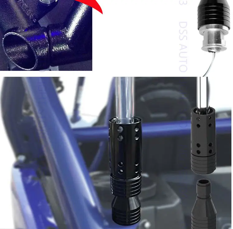 Led Safety Flag Light Sand Dunes Fiber Optic Light Warning Sand Flag Lights Led Antenna with Quick Mount for ATV UTV Truck Cars Outdoors (7)