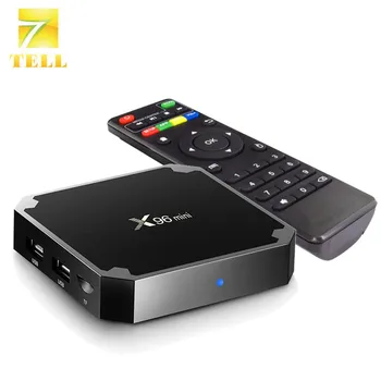 

X96 MINI Smart TV BOX Android 7.1 OS 1GB/8GB 2GB/16GB Amlogic S905W Quad Core H.265 4K 2.4GHz WiFi X96mini KDplayer Set Top Box
