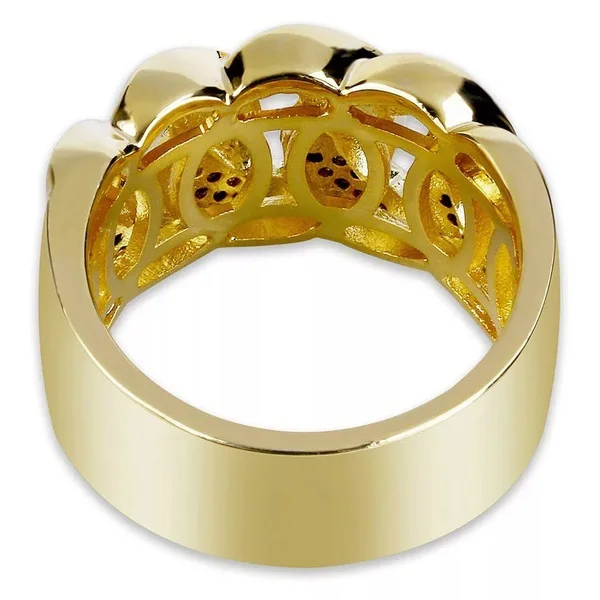 14 К Золотое кольцо с бриллиантом, красивые мужские и женские креативные кольца Bizuteria Peridot Anillos De, ювелирные изделия из драгоценного камня с бриллиантами
