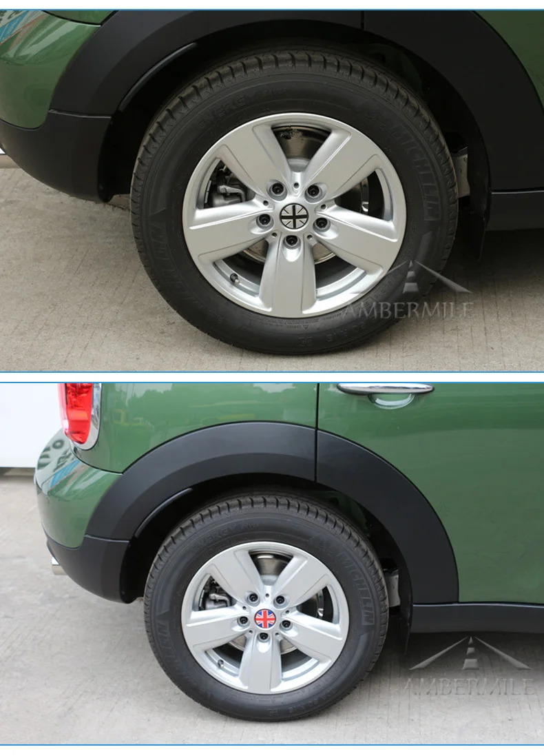 Car Wheel Center Hub Cap Stickers Rim Covers for Mini Cooper R56 R55 R60 R61 R53 R57 F54 F55 F56 F60 Car Styling (5)