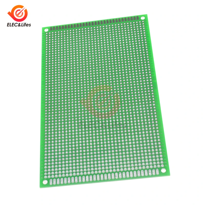 Универсальная макетная плата для Arduino электронных паяльных проектов 6x8 7x9 8x12 двухсторонняя Оловянная печатная плата прототипирования