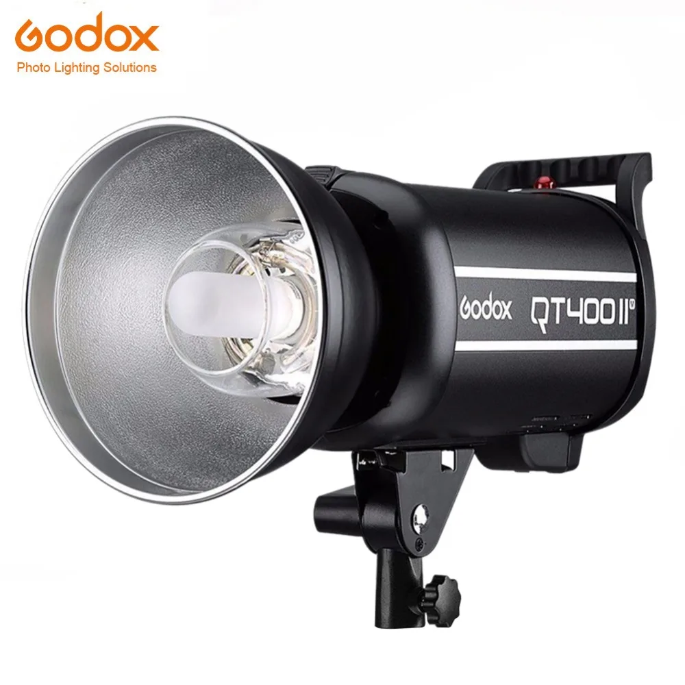 

Godox Professional 400WS HSS 1/8000s GN65 QT400II M 110V 220V 2.4G Wireless System Studio Lighting Flash Light Strobe