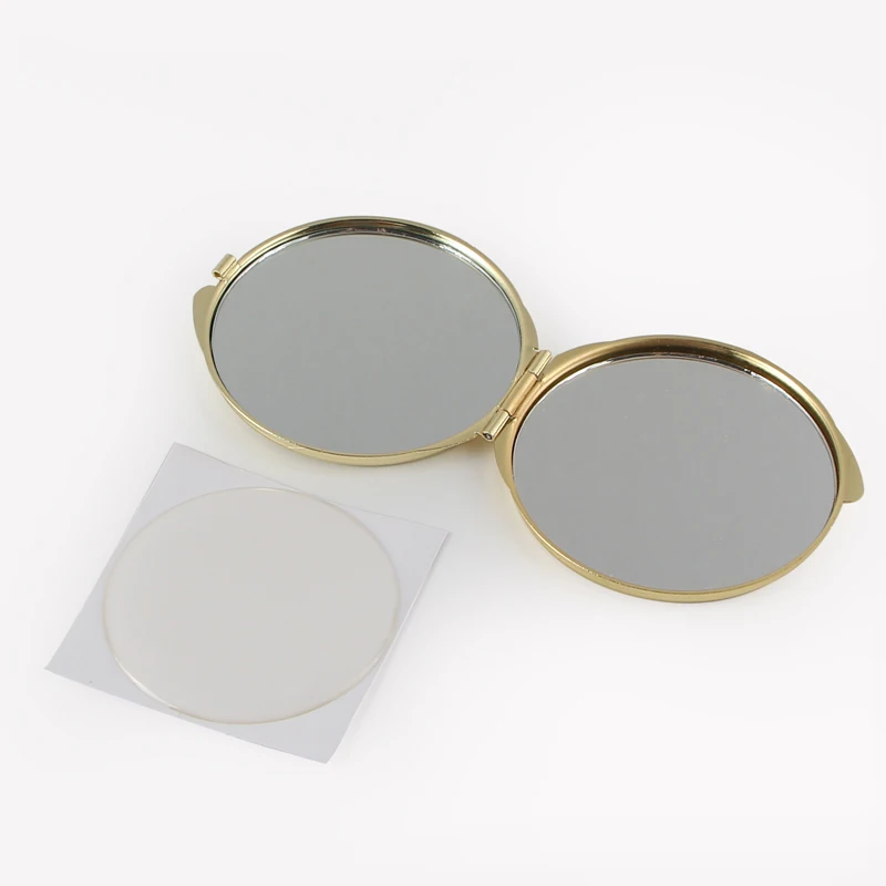 Gold Color compact mirror (5)