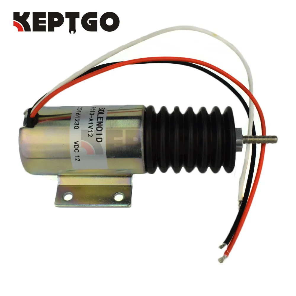 Pull Solenoid 12v P613-A1V12 For Engine Throttle Continuous Duty 2001ES-12E2U1 Pull Solenoid 12v P613-A1V12 For Engine Throttle Continuous Duty 2001ES-12E2U1