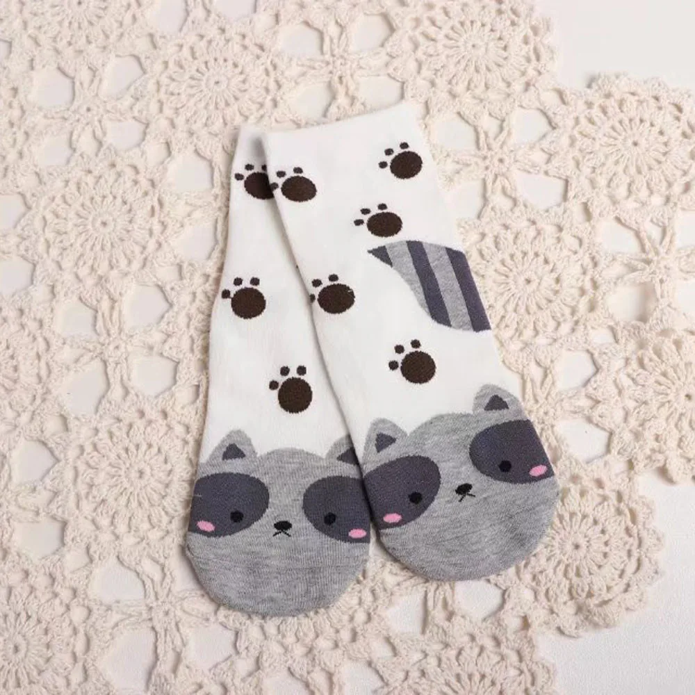 5 Colodrful One Pair Cartoon Animal Cute Cotton Socks New Women Socks Ladies Girls Cotton Autumn Warm Soft Casual Sox Short Sock 5 Colodrful One Pair Cartoon Animal Cute Cotton Socks New Women Socks Ladies Girls Cotton Autumn Warm Soft Casual Sox Short Sock