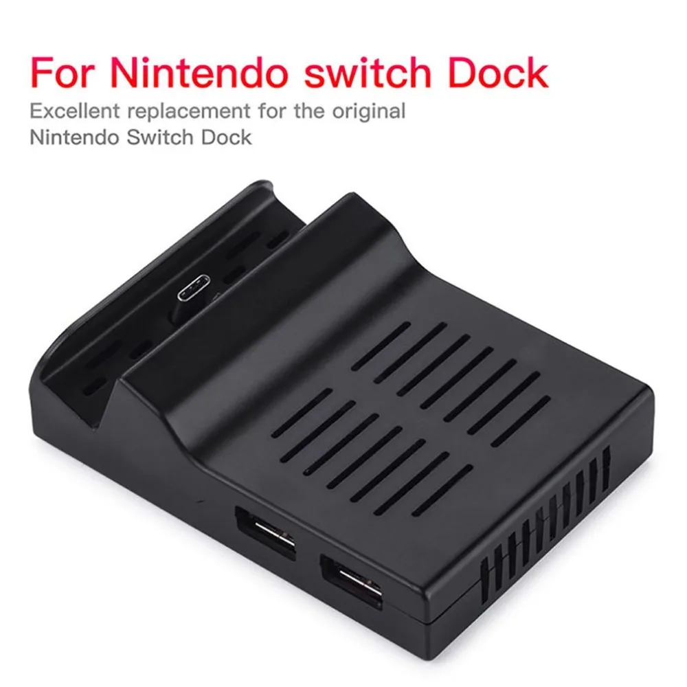 

SH500 Replacement Dock Base With Electronic Chip For Nintendo For Switch Pro Portable Game Console Charging Dock 4K video
