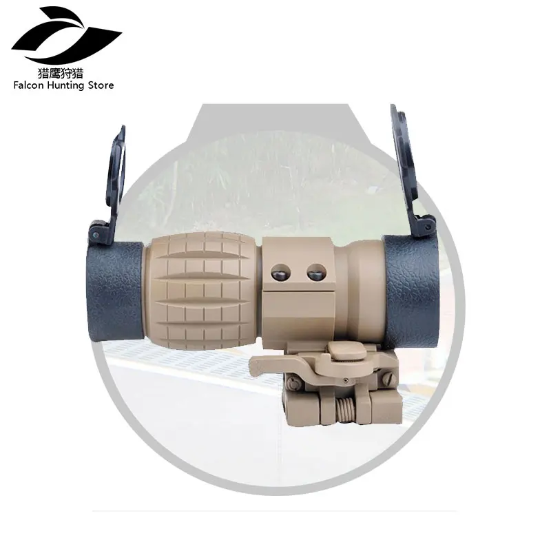 

Tactical telescope sight QD Red Dot Sight 3X Magnifier Air rifle Scope With Quick Release Mount