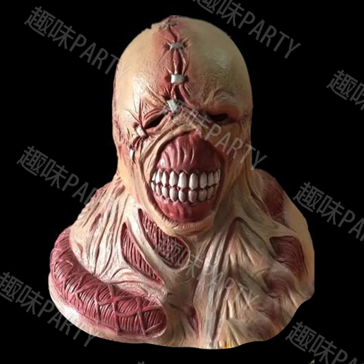 ホット人気映画マスク タイラント マスク ハロウィン ホラー ラテックス マスク デッド マン ウォーキング ゾンビ カンニバル マスク Mask Skin Mask Rubbermask Collagen Aliexpress