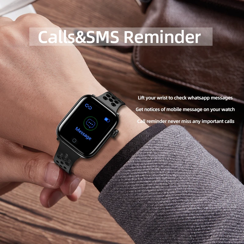 ساعة ذكية الرجال للماء Smartwatch مع مراقب معدل ضربات القلب ضغط الدم سوار لياقة بدنية ل فون iOS الروبوت الساعات