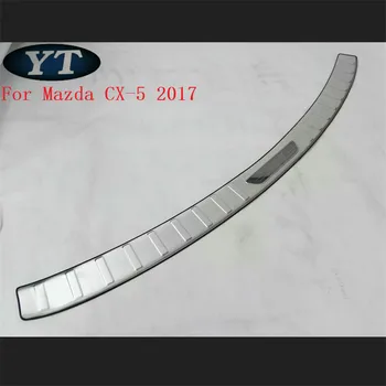 

Auto rear bumper protector trim for mazda CX-5 2017,stainless steel 5 pcs ,auto accessories